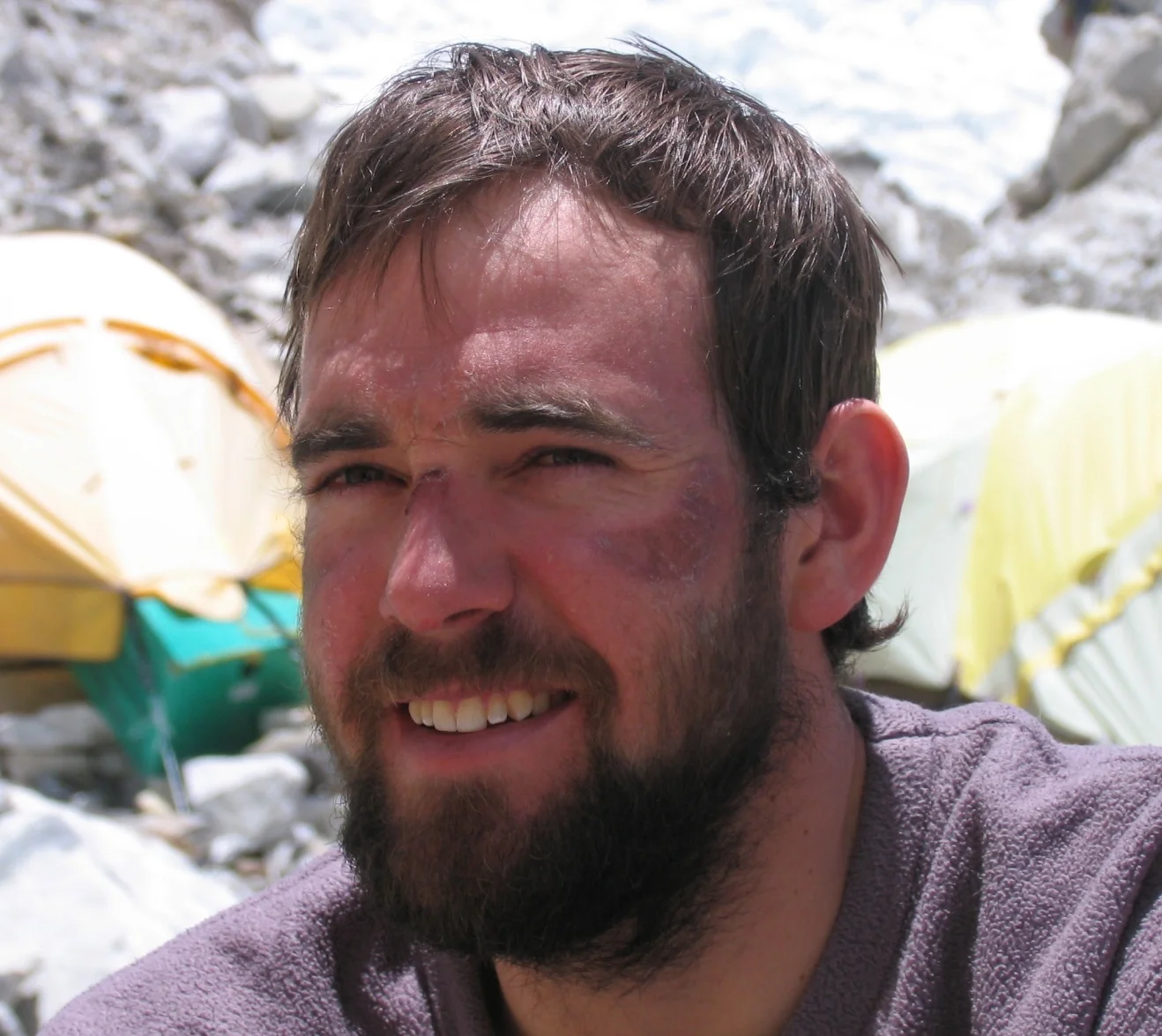 Alan Mallory at Everest Base Camp