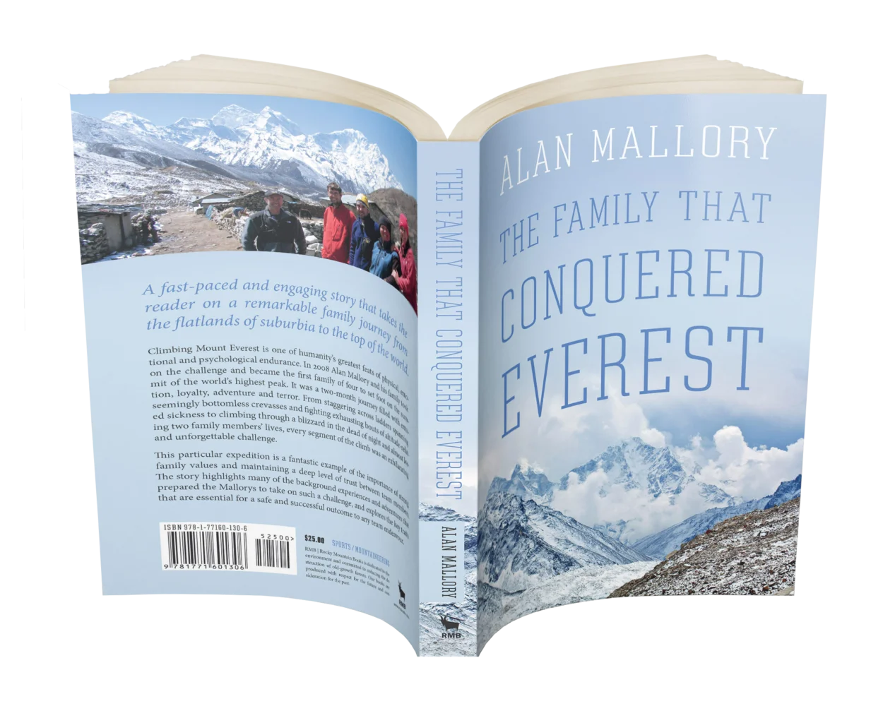 Cover photo of The Family that Conquered Everest by Alan Mallory